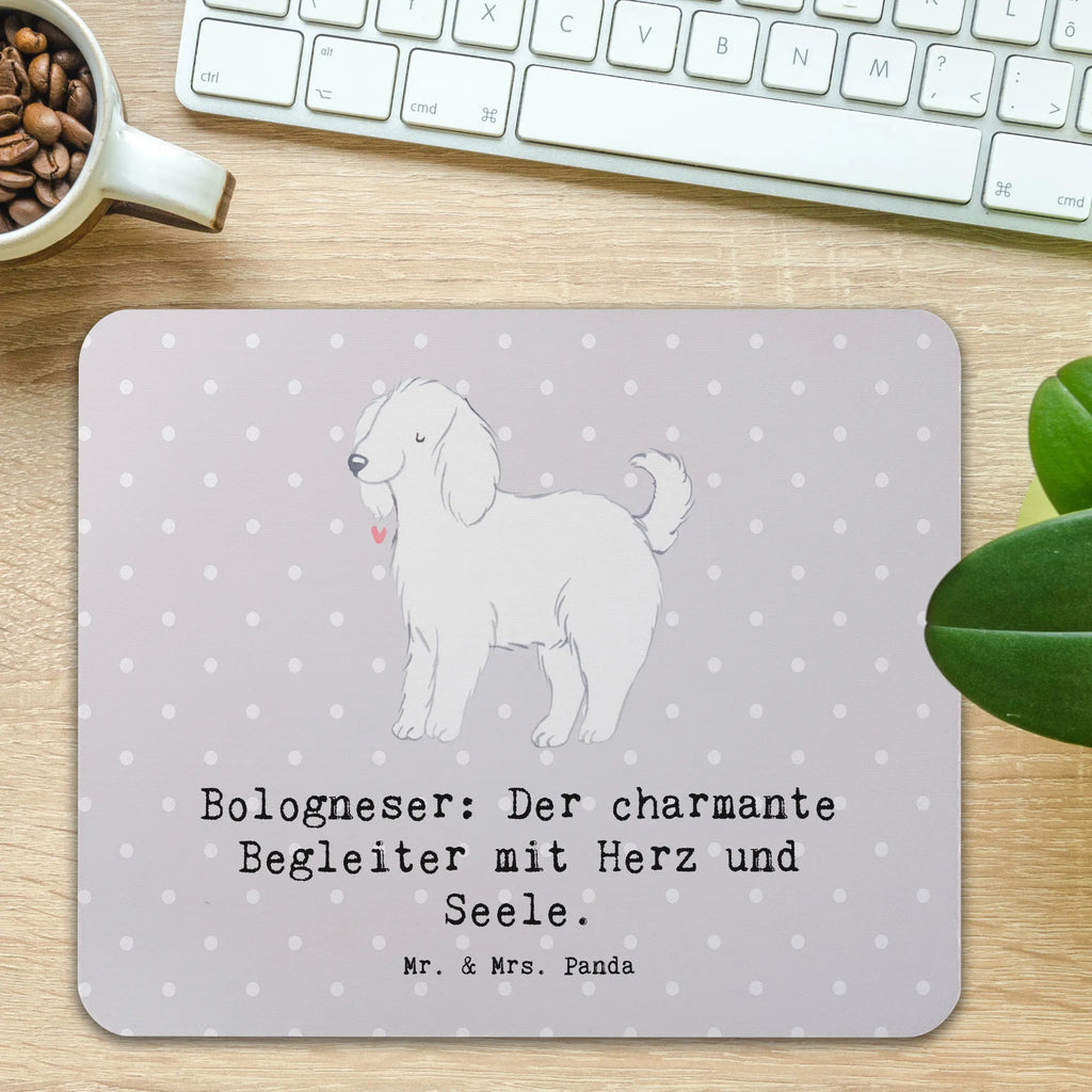 Mauspad Bologneser Begleiter Mousepad, Computer zubehör, Büroausstattung, PC Zubehör, Arbeitszimmer, Mauspad, Einzigartiges Mauspad, Designer Mauspad, Mausunterlage, Mauspad Büro, Hund, Hunderasse, Rassehund, Hundebesitzer, Geschenk, Tierfreund, Schenken, Welpe