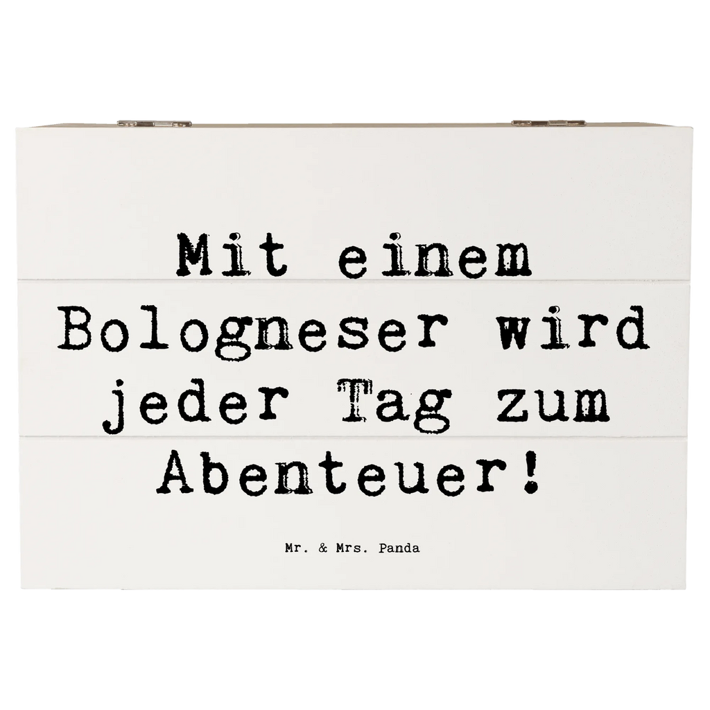 Holzkiste Spruch Bologneser Abenteuer Holzkiste, Kiste, Schatzkiste, Truhe, Schatulle, XXL, Erinnerungsbox, Erinnerungskiste, Dekokiste, Aufbewahrungsbox, Geschenkbox, Geschenkdose, Hund, Hunderasse, Rassehund, Hundebesitzer, Geschenk, Tierfreund, Schenken, Welpe