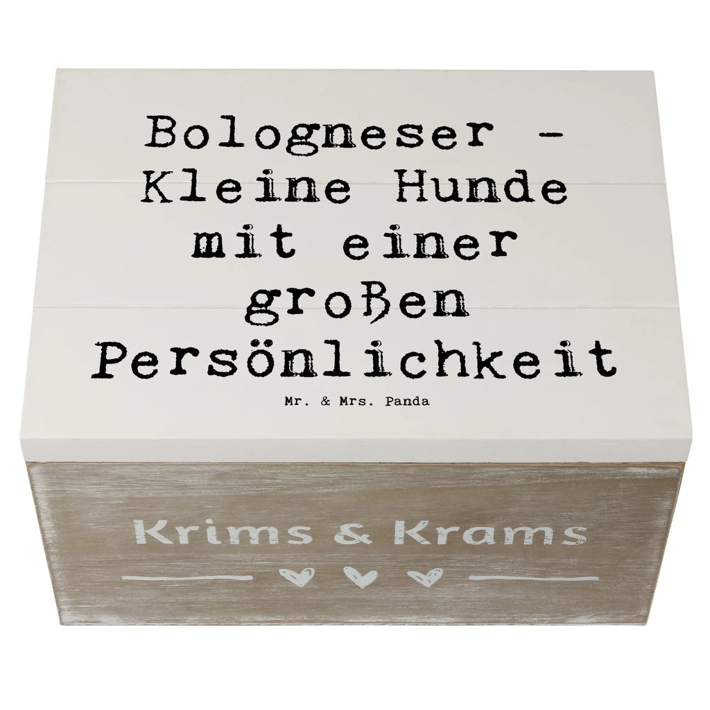 Holzkiste Spruch Bologneser Charakterstark Holzkiste, Kiste, Schatzkiste, Truhe, Schatulle, XXL, Erinnerungsbox, Erinnerungskiste, Dekokiste, Aufbewahrungsbox, Geschenkbox, Geschenkdose, Hund, Hunderasse, Rassehund, Hundebesitzer, Geschenk, Tierfreund, Schenken, Welpe