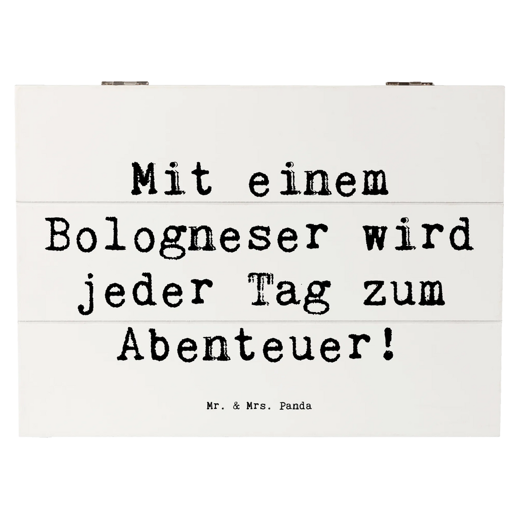 Holzkiste Spruch Bologneser Abenteuer Holzkiste, Kiste, Schatzkiste, Truhe, Schatulle, XXL, Erinnerungsbox, Erinnerungskiste, Dekokiste, Aufbewahrungsbox, Geschenkbox, Geschenkdose, Hund, Hunderasse, Rassehund, Hundebesitzer, Geschenk, Tierfreund, Schenken, Welpe