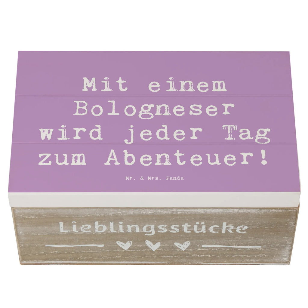 Holzkiste Spruch Bologneser Abenteuer Holzkiste, Kiste, Schatzkiste, Truhe, Schatulle, XXL, Erinnerungsbox, Erinnerungskiste, Dekokiste, Aufbewahrungsbox, Geschenkbox, Geschenkdose, Hund, Hunderasse, Rassehund, Hundebesitzer, Geschenk, Tierfreund, Schenken, Welpe