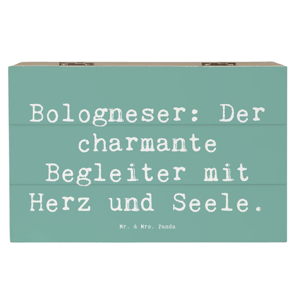 Holzkiste Spruch Bologneser Begleiter Holzkiste, Kiste, Schatzkiste, Truhe, Schatulle, XXL, Erinnerungsbox, Erinnerungskiste, Dekokiste, Aufbewahrungsbox, Geschenkbox, Geschenkdose, Hund, Hunderasse, Rassehund, Hundebesitzer, Geschenk, Tierfreund, Schenken, Welpe