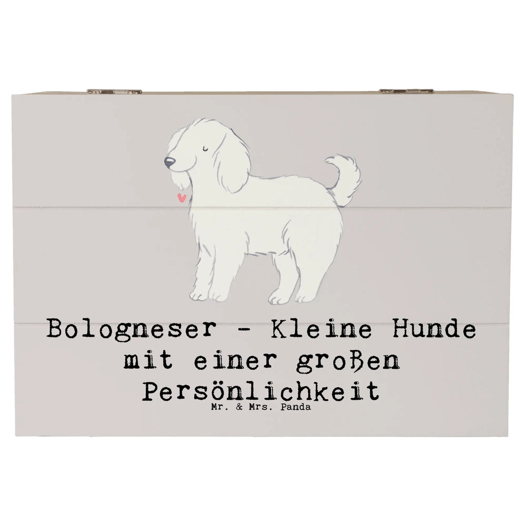 Holzkiste Bologneser Charakterstark Holzkiste, Kiste, Schatzkiste, Truhe, Schatulle, XXL, Erinnerungsbox, Erinnerungskiste, Dekokiste, Aufbewahrungsbox, Geschenkbox, Geschenkdose, Hund, Hunderasse, Rassehund, Hundebesitzer, Geschenk, Tierfreund, Schenken, Welpe