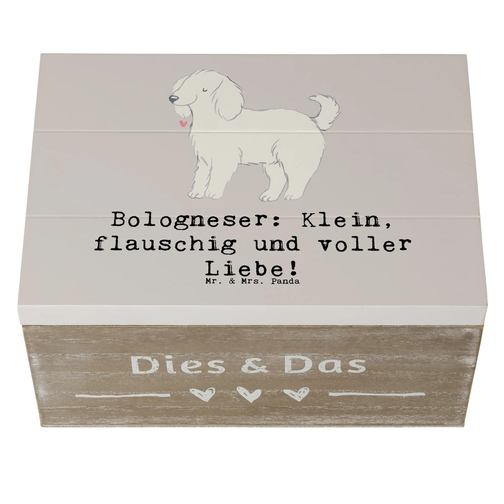 Holzkiste Bologneser Liebe Holzkiste, Kiste, Schatzkiste, Truhe, Schatulle, XXL, Erinnerungsbox, Erinnerungskiste, Dekokiste, Aufbewahrungsbox, Geschenkbox, Geschenkdose, Hund, Hunderasse, Rassehund, Hundebesitzer, Geschenk, Tierfreund, Schenken, Welpe