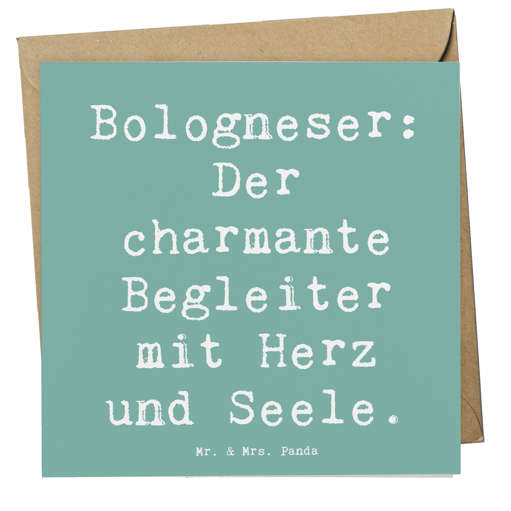 Deluxe Karte Spruch Bologneser Begleiter Karte, Grußkarte, Klappkarte, Einladungskarte, Glückwunschkarte, Hochzeitskarte, Geburtstagskarte, Hochwertige Grußkarte, Hochwertige Klappkarte, Hund, Hunderasse, Rassehund, Hundebesitzer, Geschenk, Tierfreund, Schenken, Welpe