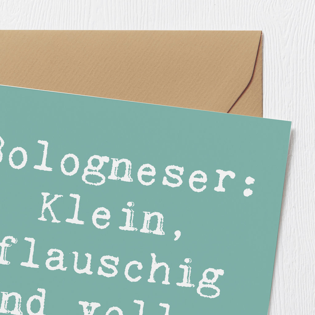 Deluxe Karte Spruch Bologneser Liebe Karte, Grußkarte, Klappkarte, Einladungskarte, Glückwunschkarte, Hochzeitskarte, Geburtstagskarte, Hochwertige Grußkarte, Hochwertige Klappkarte, Hund, Hunderasse, Rassehund, Hundebesitzer, Geschenk, Tierfreund, Schenken, Welpe