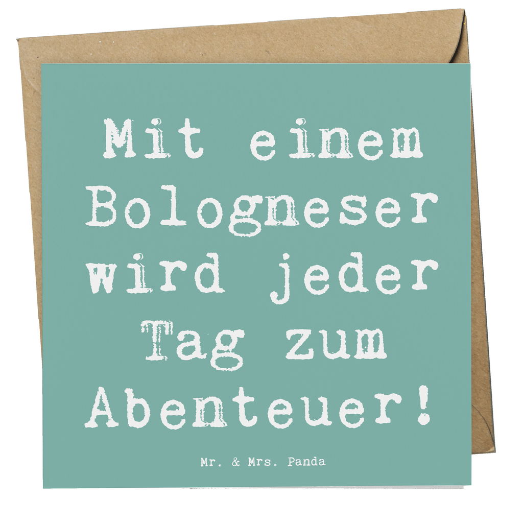 Deluxe Karte Spruch Bologneser Abenteuer Karte, Grußkarte, Klappkarte, Einladungskarte, Glückwunschkarte, Hochzeitskarte, Geburtstagskarte, Hochwertige Grußkarte, Hochwertige Klappkarte, Hund, Hunderasse, Rassehund, Hundebesitzer, Geschenk, Tierfreund, Schenken, Welpe