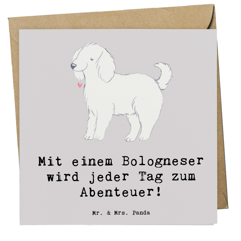 Deluxe Karte Bologneser Abenteuer Karte, Grußkarte, Klappkarte, Einladungskarte, Glückwunschkarte, Hochzeitskarte, Geburtstagskarte, Hochwertige Grußkarte, Hochwertige Klappkarte, Hund, Hunderasse, Rassehund, Hundebesitzer, Geschenk, Tierfreund, Schenken, Welpe