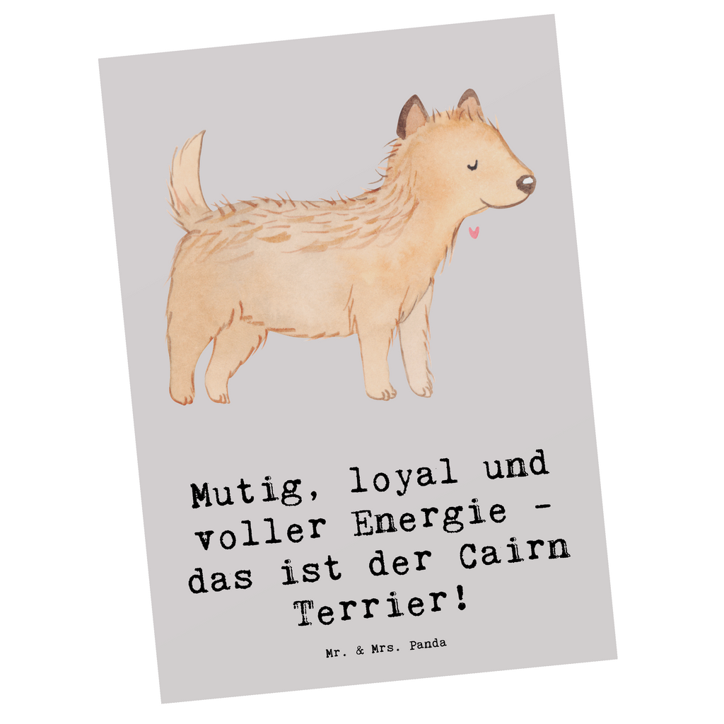 Postkarte Mutiger Cairn Terrier Postkarte, Karte, Geschenkkarte, Grußkarte, Einladung, Ansichtskarte, Geburtstagskarte, Einladungskarte, Dankeskarte, Ansichtskarten, Einladung Geburtstag, Einladungskarten Geburtstag, Hund, Hunderasse, Rassehund, Hundebesitzer, Geschenk, Tierfreund, Schenken, Welpe