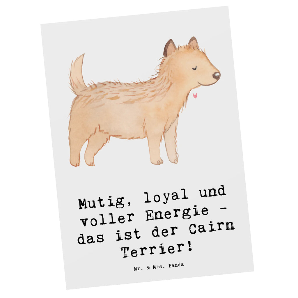 Postkarte Mutiger Cairn Terrier Postkarte, Karte, Geschenkkarte, Grußkarte, Einladung, Ansichtskarte, Geburtstagskarte, Einladungskarte, Dankeskarte, Ansichtskarten, Einladung Geburtstag, Einladungskarten Geburtstag, Hund, Hunderasse, Rassehund, Hundebesitzer, Geschenk, Tierfreund, Schenken, Welpe