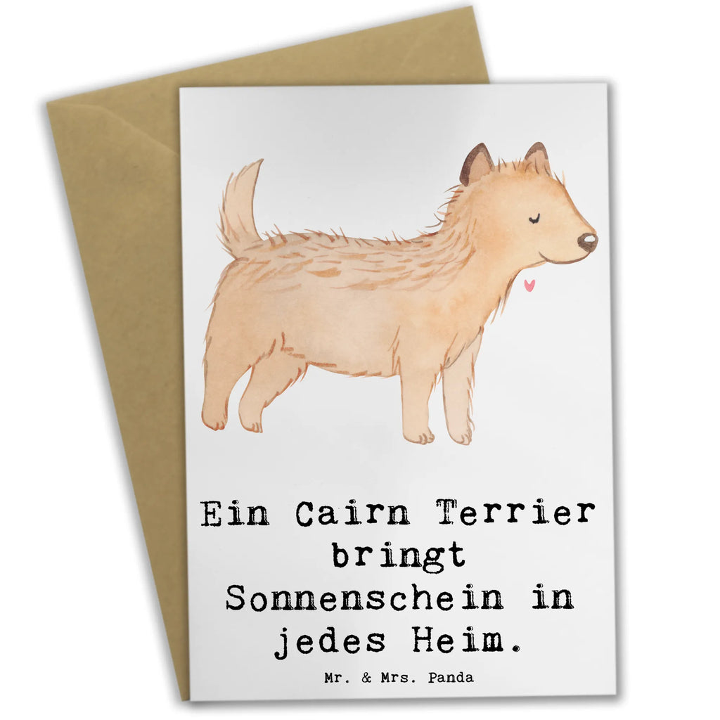 Grußkarte Cairn Terrier Glück Grußkarte, Klappkarte, Einladungskarte, Glückwunschkarte, Hochzeitskarte, Geburtstagskarte, Karte, Ansichtskarten, Hund, Hunderasse, Rassehund, Hundebesitzer, Geschenk, Tierfreund, Schenken, Welpe