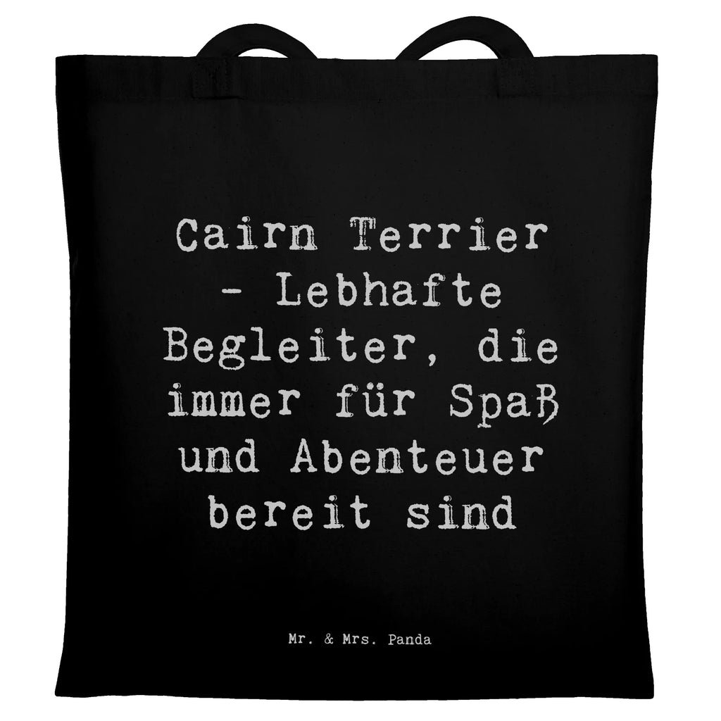 Tragetasche Spruch Cairn Terrier Begleiter Beuteltasche, Beutel, Einkaufstasche, Jutebeutel, Stoffbeutel, Tasche, Shopper, Umhängetasche, Strandtasche, Schultertasche, Stofftasche, Tragetasche, Badetasche, Jutetasche, Einkaufstüte, Laptoptasche, Hund, Hunderasse, Rassehund, Hundebesitzer, Geschenk, Tierfreund, Schenken, Welpe