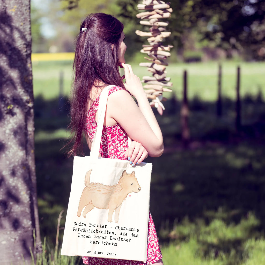 Tragetasche Cairn Terrier Beuteltasche, Beutel, Einkaufstasche, Jutebeutel, Stoffbeutel, Tasche, Shopper, Umhängetasche, Strandtasche, Schultertasche, Stofftasche, Tragetasche, Badetasche, Jutetasche, Einkaufstüte, Laptoptasche, Hund, Hunderasse, Rassehund, Hundebesitzer, Geschenk, Tierfreund, Schenken, Welpe