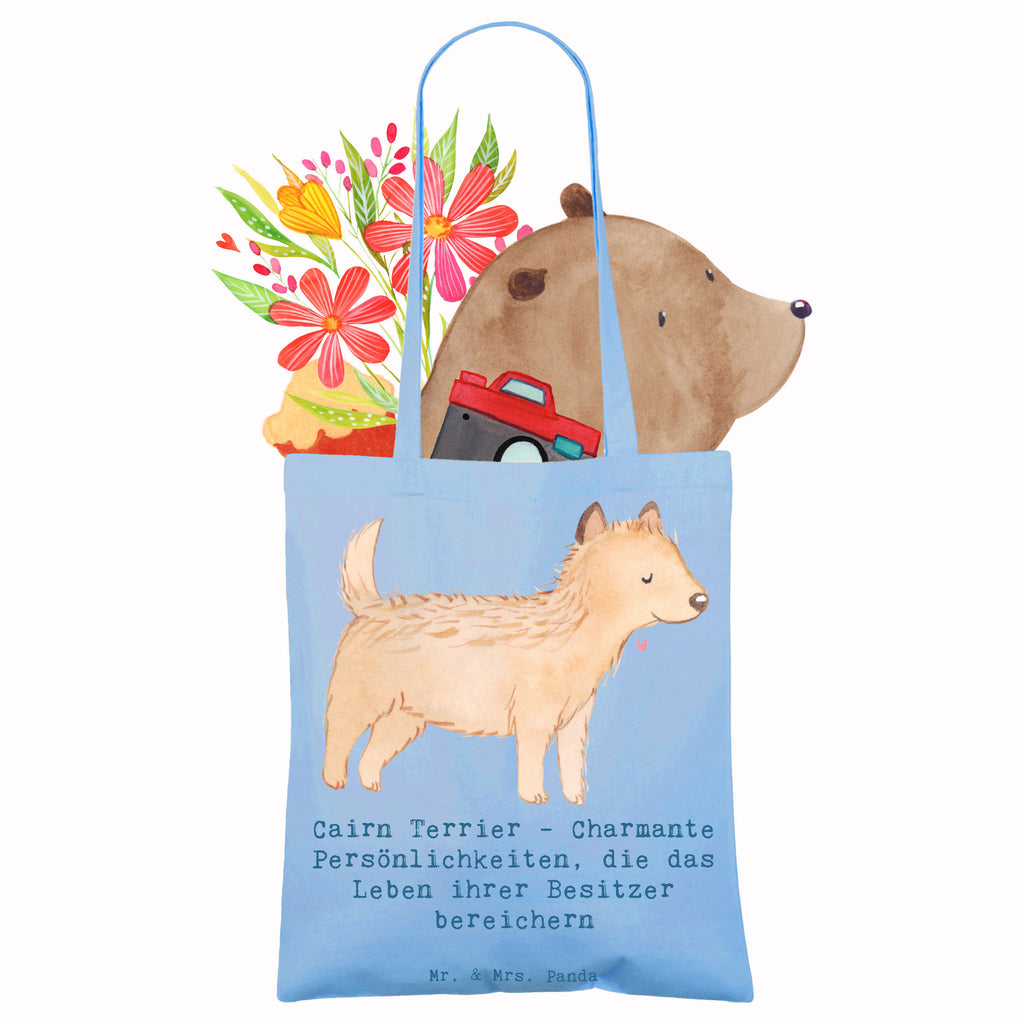 Tragetasche Cairn Terrier Beuteltasche, Beutel, Einkaufstasche, Jutebeutel, Stoffbeutel, Tasche, Shopper, Umhängetasche, Strandtasche, Schultertasche, Stofftasche, Tragetasche, Badetasche, Jutetasche, Einkaufstüte, Laptoptasche, Hund, Hunderasse, Rassehund, Hundebesitzer, Geschenk, Tierfreund, Schenken, Welpe