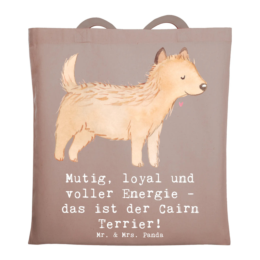 Tragetasche Mutiger Cairn Terrier Beuteltasche, Beutel, Einkaufstasche, Jutebeutel, Stoffbeutel, Tasche, Shopper, Umhängetasche, Strandtasche, Schultertasche, Stofftasche, Tragetasche, Badetasche, Jutetasche, Einkaufstüte, Laptoptasche, Hund, Hunderasse, Rassehund, Hundebesitzer, Geschenk, Tierfreund, Schenken, Welpe