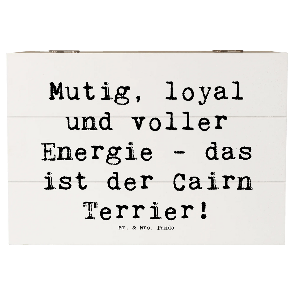 Holzkiste Spruch Mutiger Cairn Terrier Holzkiste, Kiste, Schatzkiste, Truhe, Schatulle, XXL, Erinnerungsbox, Erinnerungskiste, Dekokiste, Aufbewahrungsbox, Geschenkbox, Geschenkdose, Hund, Hunderasse, Rassehund, Hundebesitzer, Geschenk, Tierfreund, Schenken, Welpe