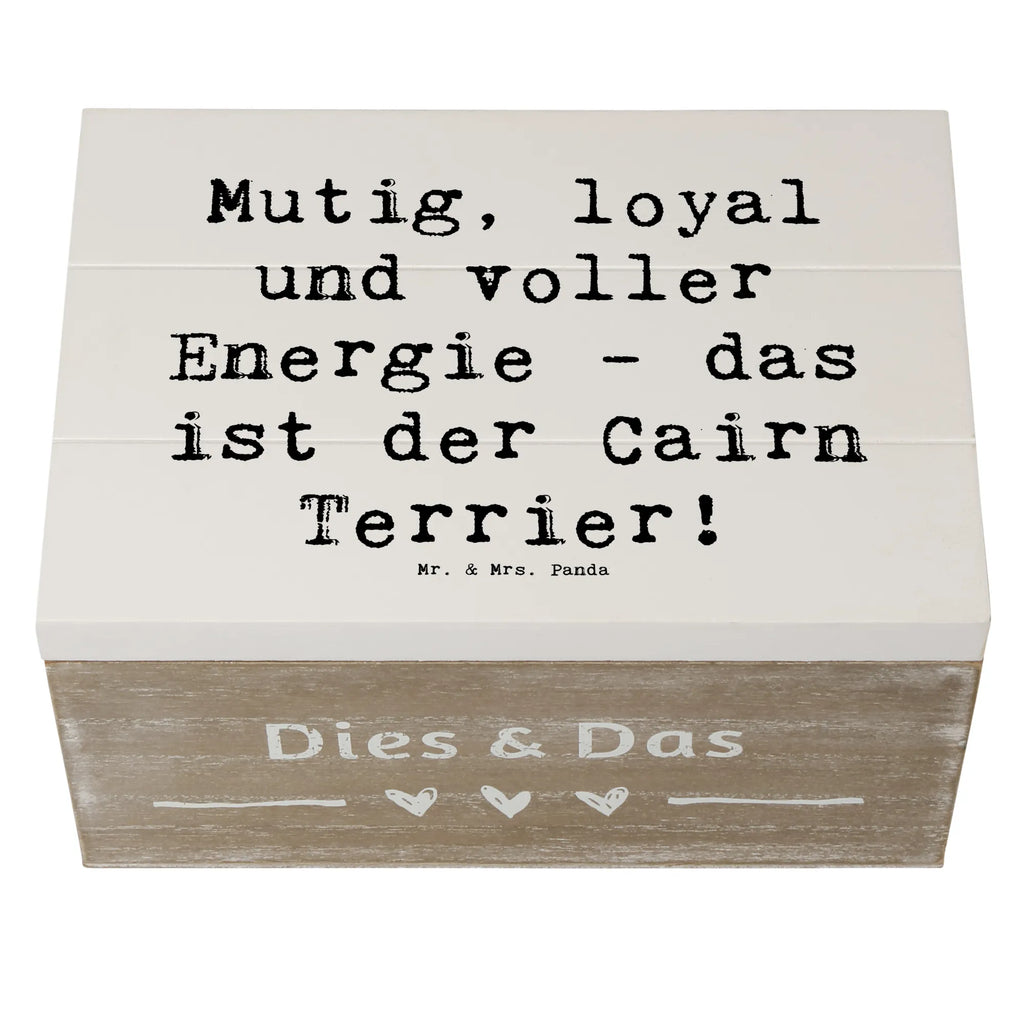 Holzkiste Spruch Mutiger Cairn Terrier Holzkiste, Kiste, Schatzkiste, Truhe, Schatulle, XXL, Erinnerungsbox, Erinnerungskiste, Dekokiste, Aufbewahrungsbox, Geschenkbox, Geschenkdose, Hund, Hunderasse, Rassehund, Hundebesitzer, Geschenk, Tierfreund, Schenken, Welpe