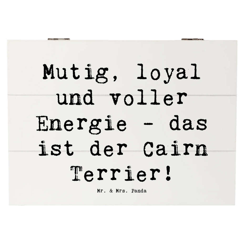 Holzkiste Spruch Mutiger Cairn Terrier Holzkiste, Kiste, Schatzkiste, Truhe, Schatulle, XXL, Erinnerungsbox, Erinnerungskiste, Dekokiste, Aufbewahrungsbox, Geschenkbox, Geschenkdose, Hund, Hunderasse, Rassehund, Hundebesitzer, Geschenk, Tierfreund, Schenken, Welpe