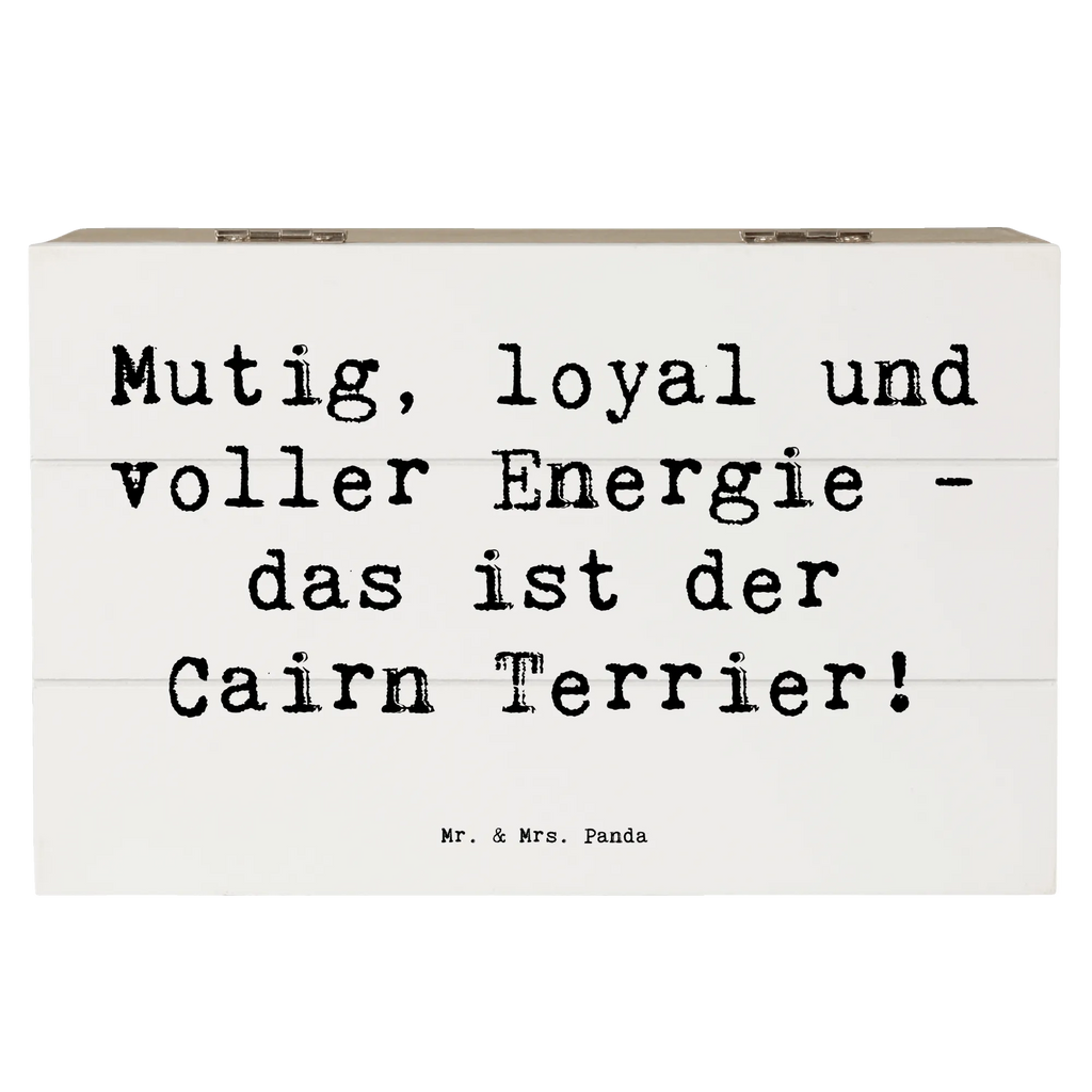 Holzkiste Spruch Mutiger Cairn Terrier Holzkiste, Kiste, Schatzkiste, Truhe, Schatulle, XXL, Erinnerungsbox, Erinnerungskiste, Dekokiste, Aufbewahrungsbox, Geschenkbox, Geschenkdose, Hund, Hunderasse, Rassehund, Hundebesitzer, Geschenk, Tierfreund, Schenken, Welpe