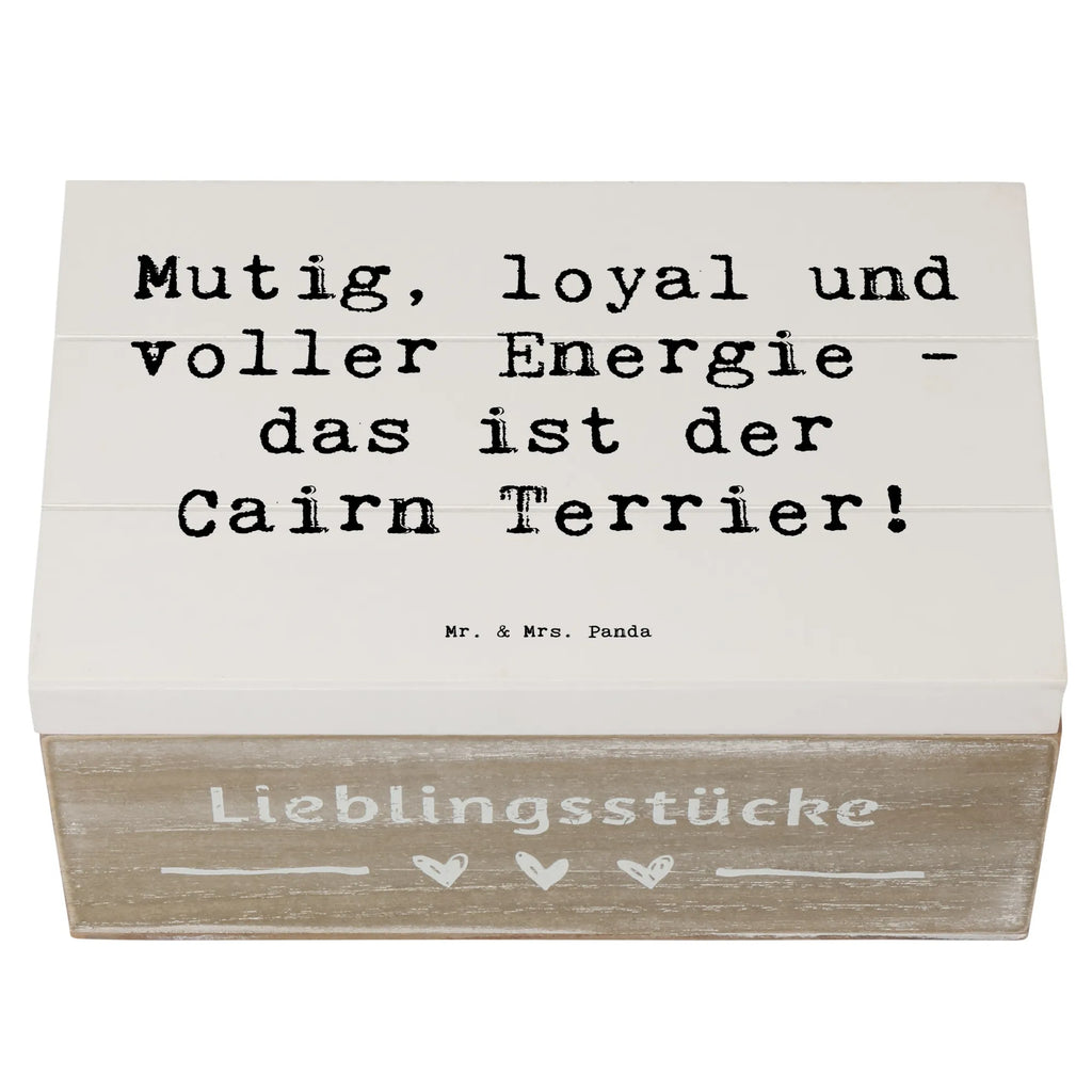 Holzkiste Spruch Mutiger Cairn Terrier Holzkiste, Kiste, Schatzkiste, Truhe, Schatulle, XXL, Erinnerungsbox, Erinnerungskiste, Dekokiste, Aufbewahrungsbox, Geschenkbox, Geschenkdose, Hund, Hunderasse, Rassehund, Hundebesitzer, Geschenk, Tierfreund, Schenken, Welpe