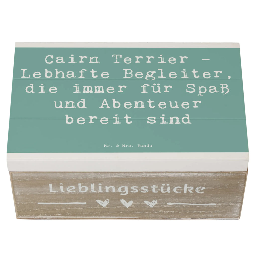 Holzkiste Spruch Cairn Terrier Begleiter Holzkiste, Kiste, Schatzkiste, Truhe, Schatulle, XXL, Erinnerungsbox, Erinnerungskiste, Dekokiste, Aufbewahrungsbox, Geschenkbox, Geschenkdose, Hund, Hunderasse, Rassehund, Hundebesitzer, Geschenk, Tierfreund, Schenken, Welpe