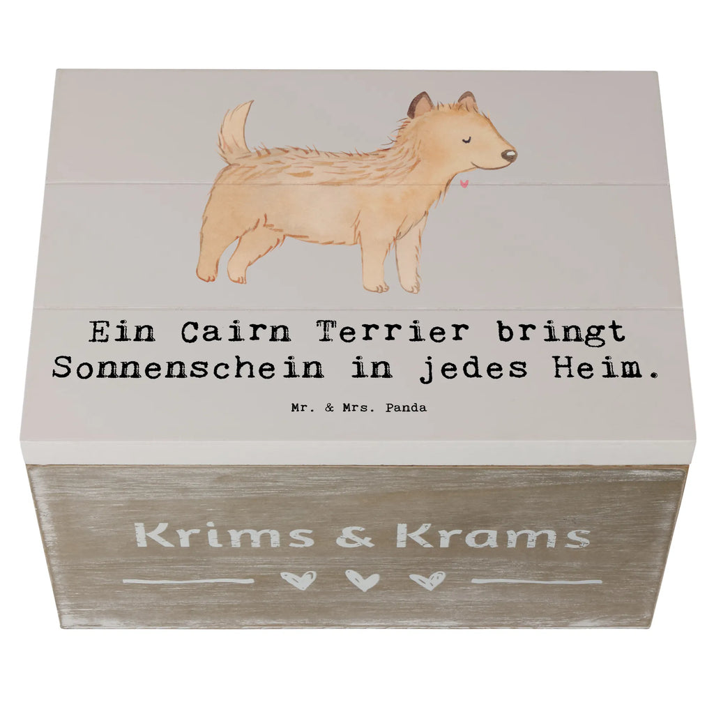 Holzkiste Cairn Terrier Glück Holzkiste, Kiste, Schatzkiste, Truhe, Schatulle, XXL, Erinnerungsbox, Erinnerungskiste, Dekokiste, Aufbewahrungsbox, Geschenkbox, Geschenkdose, Hund, Hunderasse, Rassehund, Hundebesitzer, Geschenk, Tierfreund, Schenken, Welpe