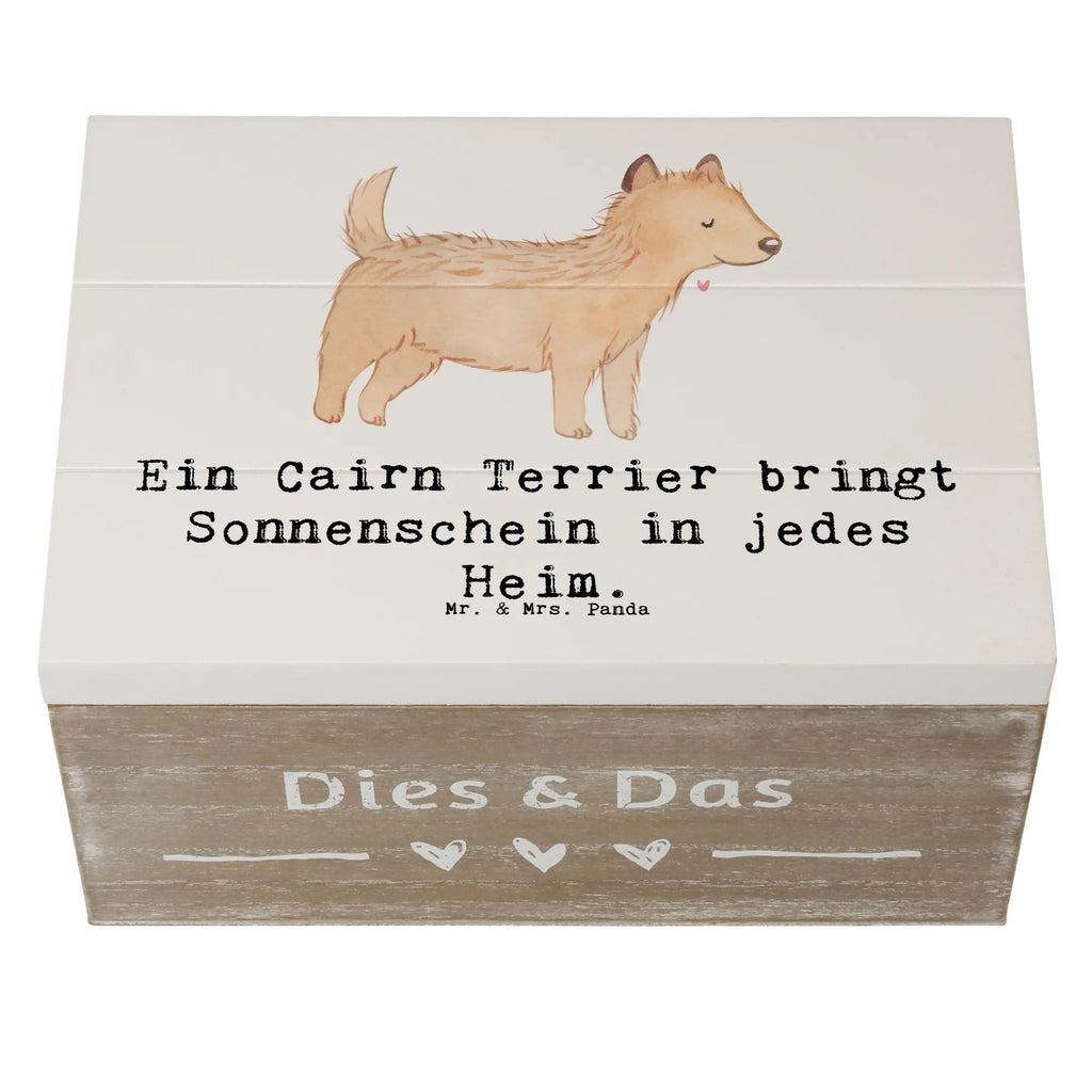 Holzkiste Cairn Terrier Glück Holzkiste, Kiste, Schatzkiste, Truhe, Schatulle, XXL, Erinnerungsbox, Erinnerungskiste, Dekokiste, Aufbewahrungsbox, Geschenkbox, Geschenkdose, Hund, Hunderasse, Rassehund, Hundebesitzer, Geschenk, Tierfreund, Schenken, Welpe