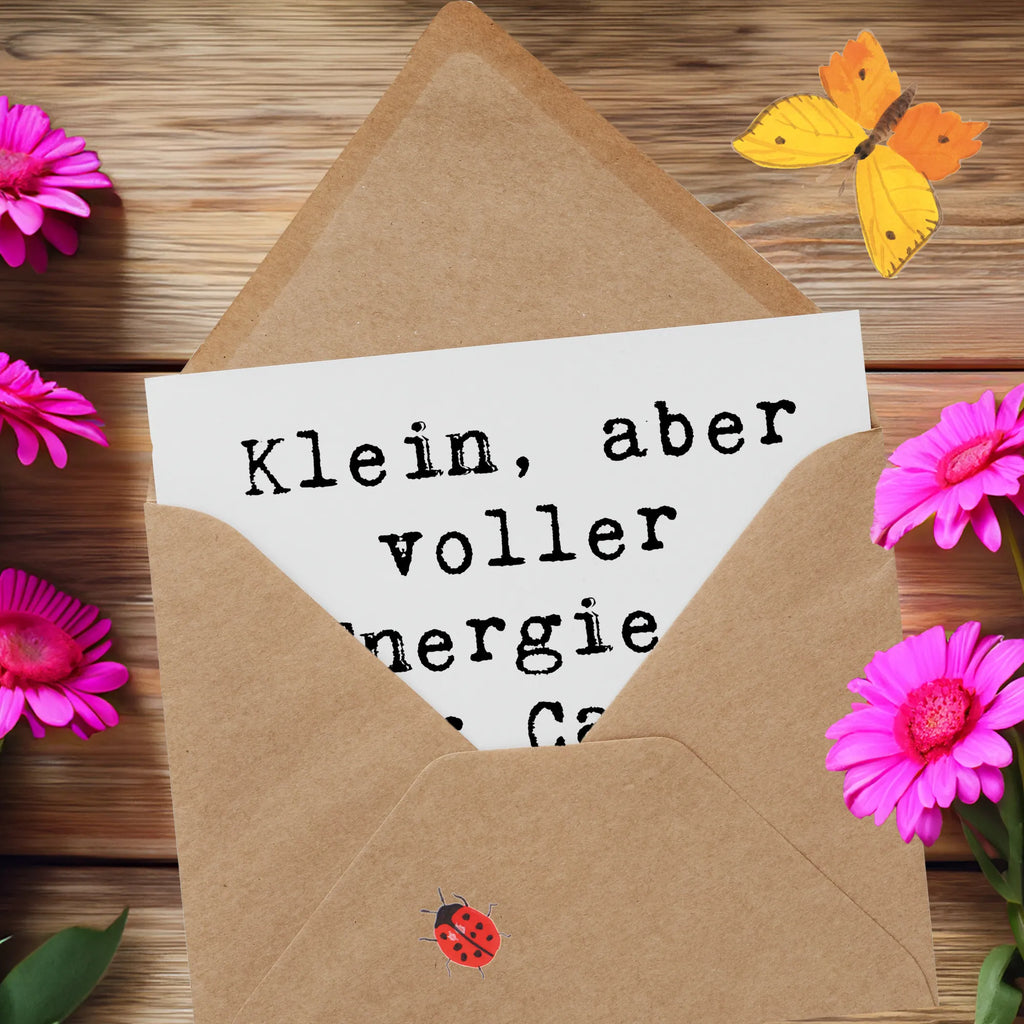 Deluxe Karte Spruch Cairn Terrier Karte, Grußkarte, Klappkarte, Einladungskarte, Glückwunschkarte, Hochzeitskarte, Geburtstagskarte, Hochwertige Grußkarte, Hochwertige Klappkarte, Hund, Hunderasse, Rassehund, Hundebesitzer, Geschenk, Tierfreund, Schenken, Welpe