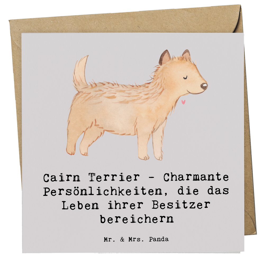 Deluxe Karte Cairn Terrier Karte, Grußkarte, Klappkarte, Einladungskarte, Glückwunschkarte, Hochzeitskarte, Geburtstagskarte, Hochwertige Grußkarte, Hochwertige Klappkarte, Hund, Hunderasse, Rassehund, Hundebesitzer, Geschenk, Tierfreund, Schenken, Welpe