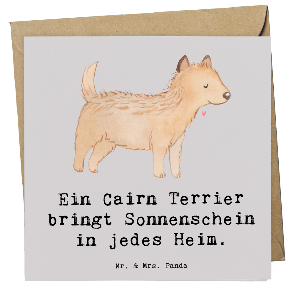 Deluxe Karte Cairn Terrier Glück Karte, Grußkarte, Klappkarte, Einladungskarte, Glückwunschkarte, Hochzeitskarte, Geburtstagskarte, Hochwertige Grußkarte, Hochwertige Klappkarte, Hund, Hunderasse, Rassehund, Hundebesitzer, Geschenk, Tierfreund, Schenken, Welpe