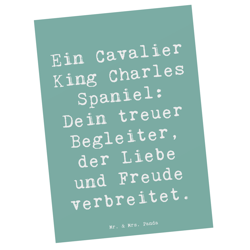 Postkarte Spruch Cavalier King Charles Spaniel Postkarte, Karte, Geschenkkarte, Grußkarte, Einladung, Ansichtskarte, Geburtstagskarte, Einladungskarte, Dankeskarte, Ansichtskarten, Einladung Geburtstag, Einladungskarten Geburtstag, Hund, Hunderasse, Rassehund, Hundebesitzer, Geschenk, Tierfreund, Schenken, Welpe