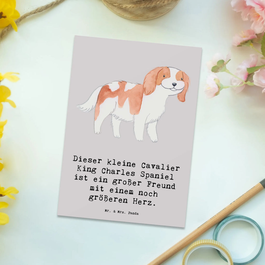 Postkarte Cavalier King Charles Spaniel Postkarte, Karte, Geschenkkarte, Grußkarte, Einladung, Ansichtskarte, Geburtstagskarte, Einladungskarte, Dankeskarte, Ansichtskarten, Einladung Geburtstag, Einladungskarten Geburtstag, Hund, Hunderasse, Rassehund, Hundebesitzer, Geschenk, Tierfreund, Schenken, Welpe