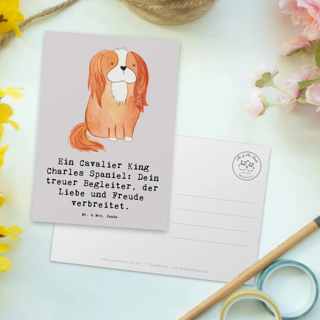 Postkarte Cavalier King Charles Spaniel Postkarte, Karte, Geschenkkarte, Grußkarte, Einladung, Ansichtskarte, Geburtstagskarte, Einladungskarte, Dankeskarte, Ansichtskarten, Einladung Geburtstag, Einladungskarten Geburtstag, Hund, Hunderasse, Rassehund, Hundebesitzer, Geschenk, Tierfreund, Schenken, Welpe