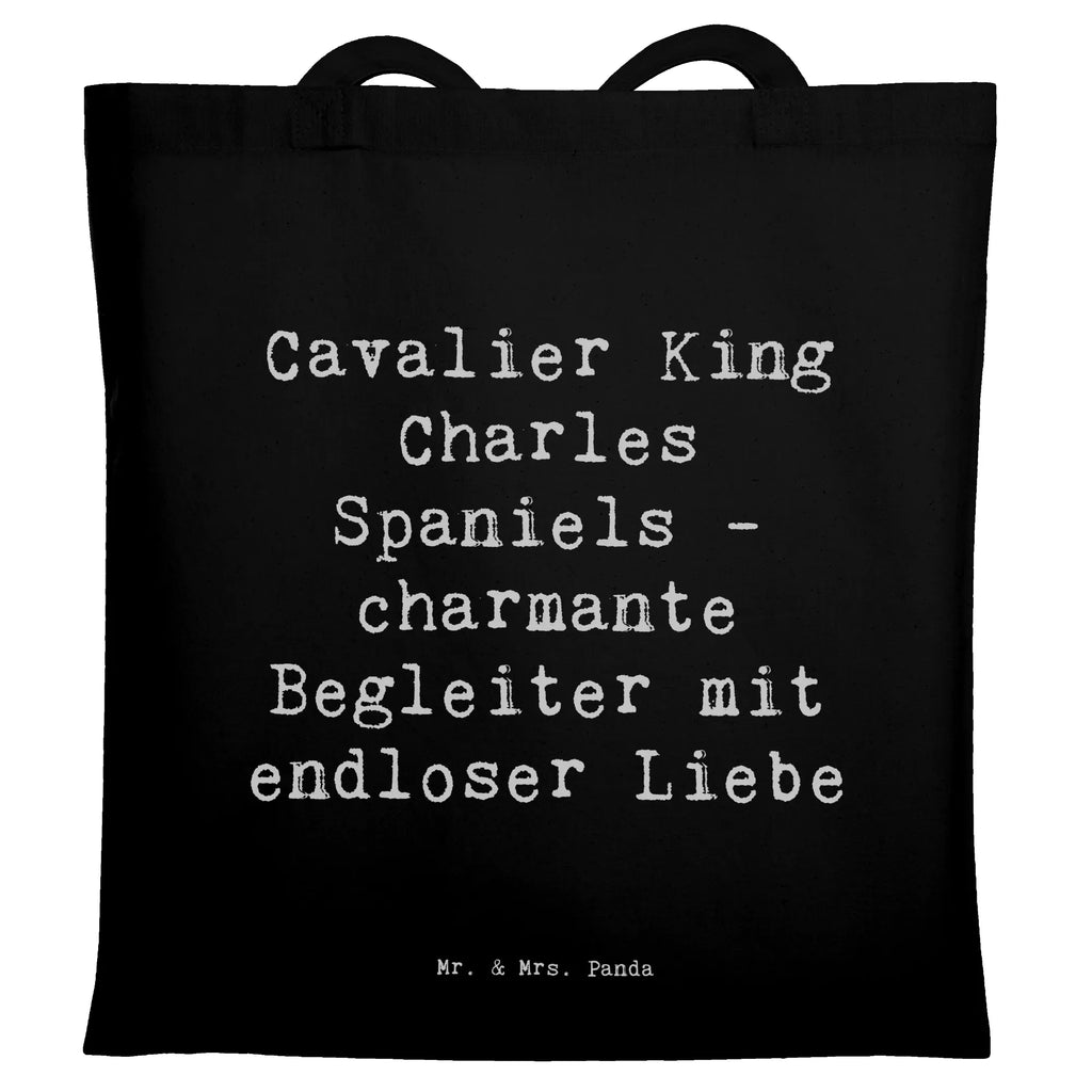 Tragetasche Spruch Cavalier King Charles Spaniel Begleiter Beuteltasche, Beutel, Einkaufstasche, Jutebeutel, Stoffbeutel, Tasche, Shopper, Umhängetasche, Strandtasche, Schultertasche, Stofftasche, Tragetasche, Badetasche, Jutetasche, Einkaufstüte, Laptoptasche, Hund, Hunderasse, Rassehund, Hundebesitzer, Geschenk, Tierfreund, Schenken, Welpe