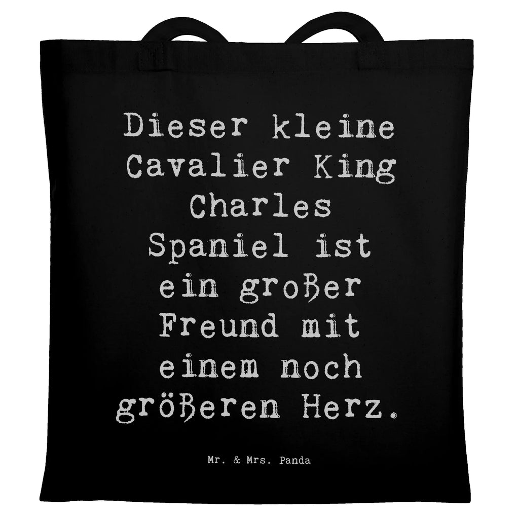 Tragetasche Spruch Cavalier King Charles Spaniel Beuteltasche, Beutel, Einkaufstasche, Jutebeutel, Stoffbeutel, Tasche, Shopper, Umhängetasche, Strandtasche, Schultertasche, Stofftasche, Tragetasche, Badetasche, Jutetasche, Einkaufstüte, Laptoptasche, Hund, Hunderasse, Rassehund, Hundebesitzer, Geschenk, Tierfreund, Schenken, Welpe