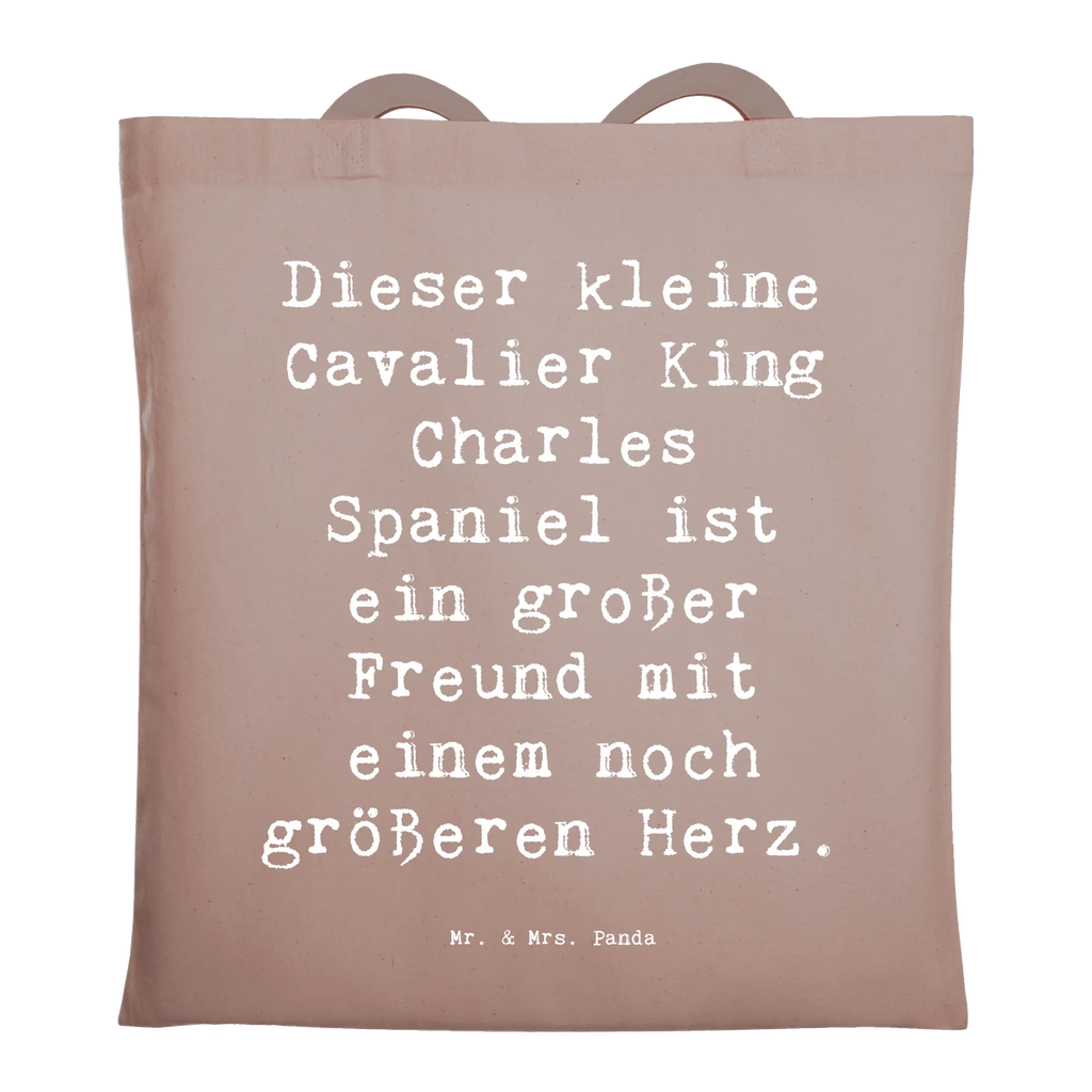 Tragetasche Spruch Cavalier King Charles Spaniel Beuteltasche, Beutel, Einkaufstasche, Jutebeutel, Stoffbeutel, Tasche, Shopper, Umhängetasche, Strandtasche, Schultertasche, Stofftasche, Tragetasche, Badetasche, Jutetasche, Einkaufstüte, Laptoptasche, Hund, Hunderasse, Rassehund, Hundebesitzer, Geschenk, Tierfreund, Schenken, Welpe