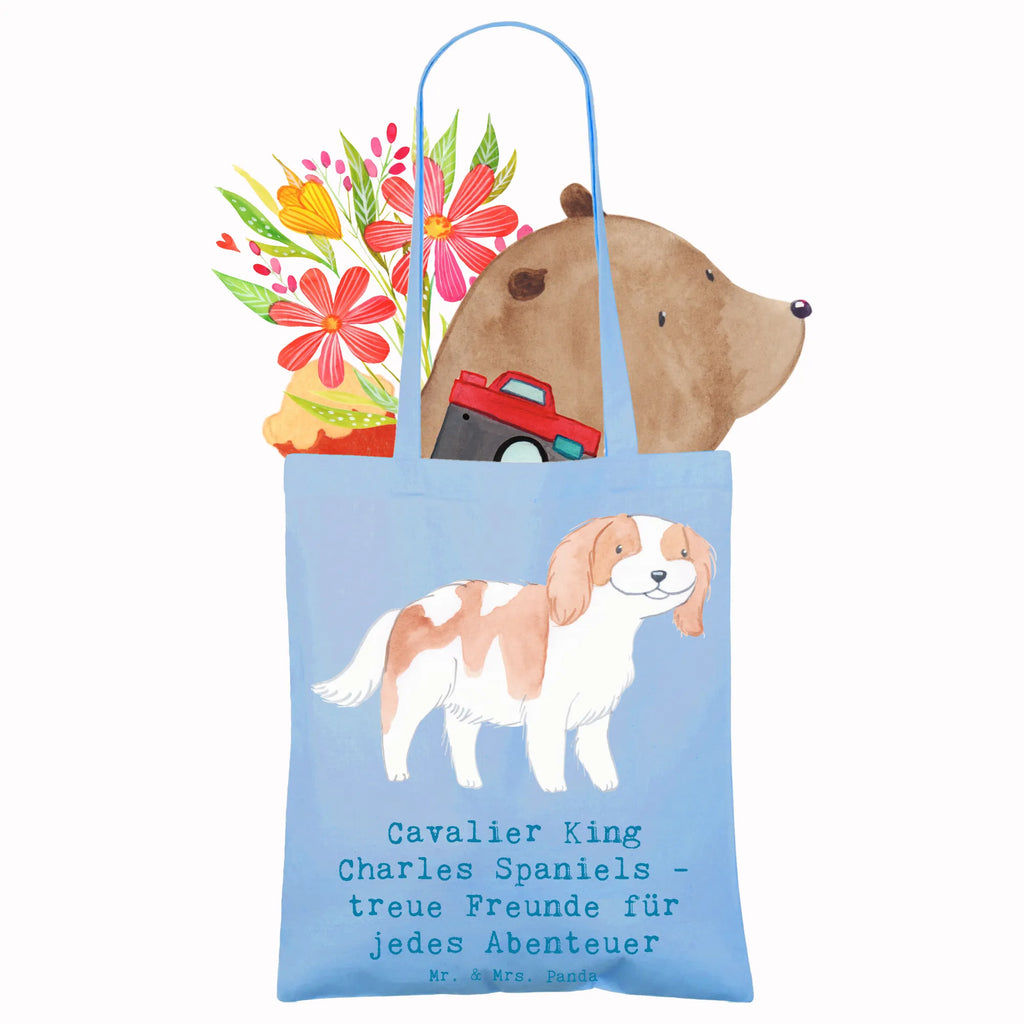 Tragetasche Cavalier King Charles Spaniel Freunde Beuteltasche, Beutel, Einkaufstasche, Jutebeutel, Stoffbeutel, Tasche, Shopper, Umhängetasche, Strandtasche, Schultertasche, Stofftasche, Tragetasche, Badetasche, Jutetasche, Einkaufstüte, Laptoptasche, Hund, Hunderasse, Rassehund, Hundebesitzer, Geschenk, Tierfreund, Schenken, Welpe