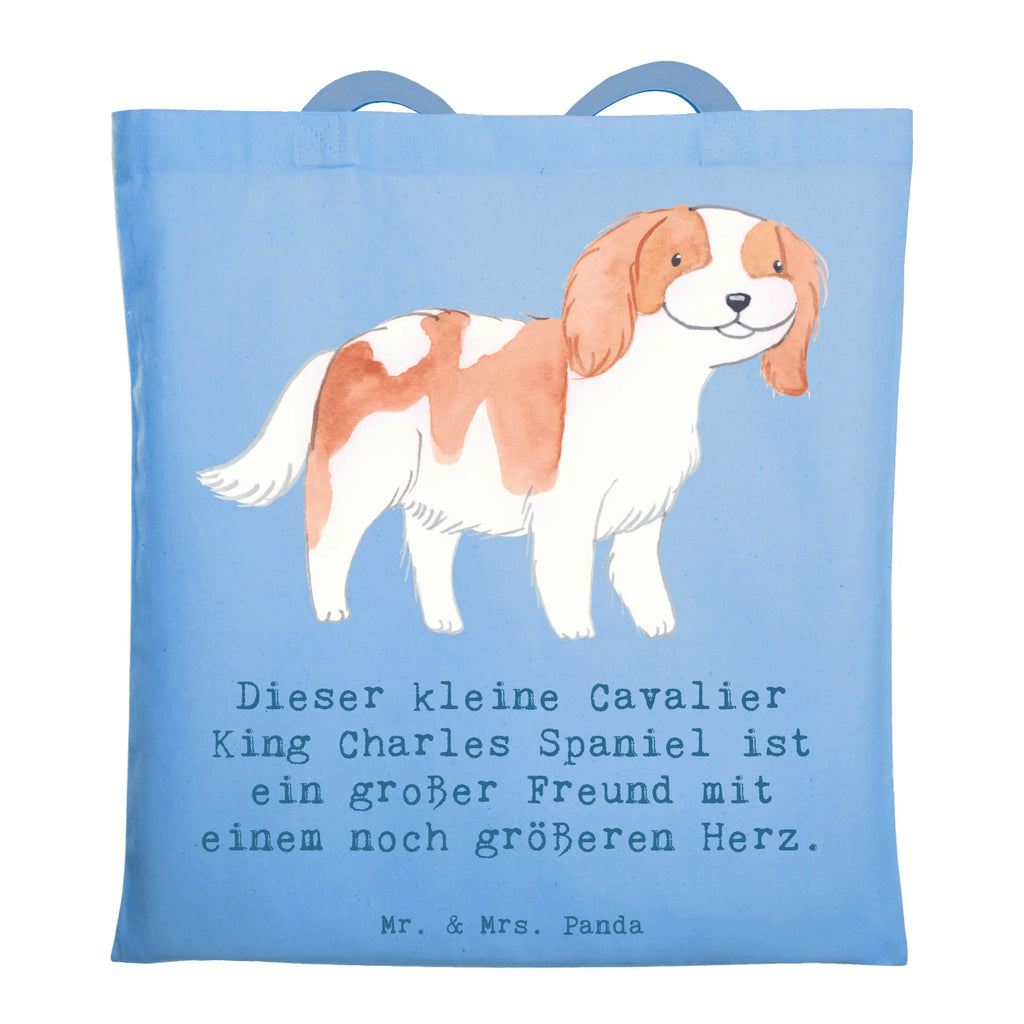 Tragetasche Cavalier King Charles Spaniel Beuteltasche, Beutel, Einkaufstasche, Jutebeutel, Stoffbeutel, Tasche, Shopper, Umhängetasche, Strandtasche, Schultertasche, Stofftasche, Tragetasche, Badetasche, Jutetasche, Einkaufstüte, Laptoptasche, Hund, Hunderasse, Rassehund, Hundebesitzer, Geschenk, Tierfreund, Schenken, Welpe