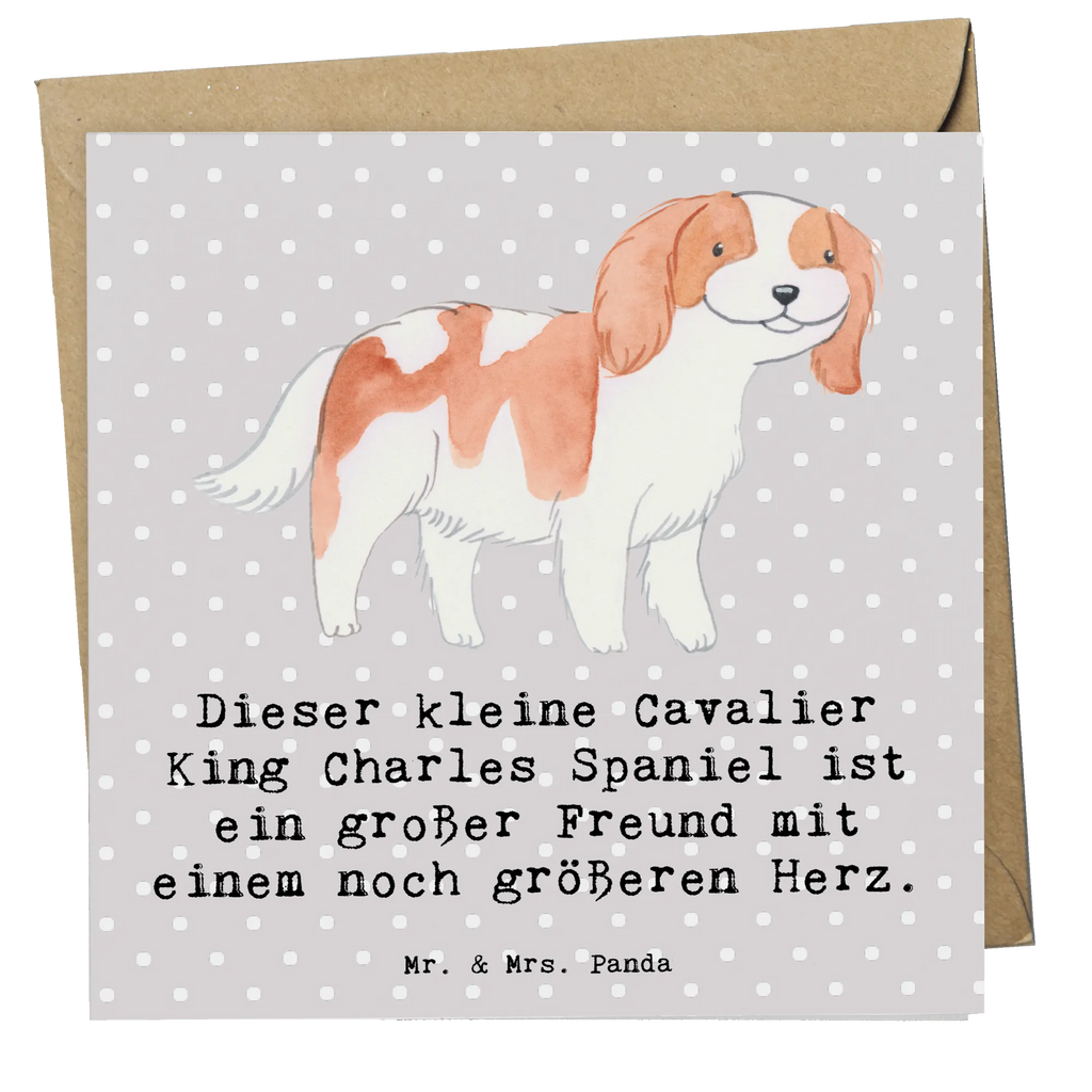 Deluxe Karte Cavalier King Charles Spaniel Karte, Grußkarte, Klappkarte, Einladungskarte, Glückwunschkarte, Hochzeitskarte, Geburtstagskarte, Hochwertige Grußkarte, Hochwertige Klappkarte, Hund, Hunderasse, Rassehund, Hundebesitzer, Geschenk, Tierfreund, Schenken, Welpe