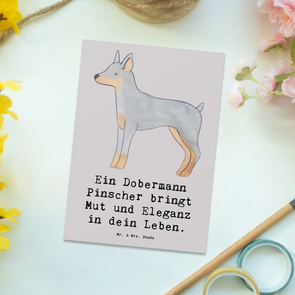 Postkarte Dobermann Pinscher Postkarte, Karte, Geschenkkarte, Grußkarte, Einladung, Ansichtskarte, Geburtstagskarte, Einladungskarte, Dankeskarte, Ansichtskarten, Einladung Geburtstag, Einladungskarten Geburtstag, Hund, Hunderasse, Rassehund, Hundebesitzer, Geschenk, Tierfreund, Schenken, Welpe