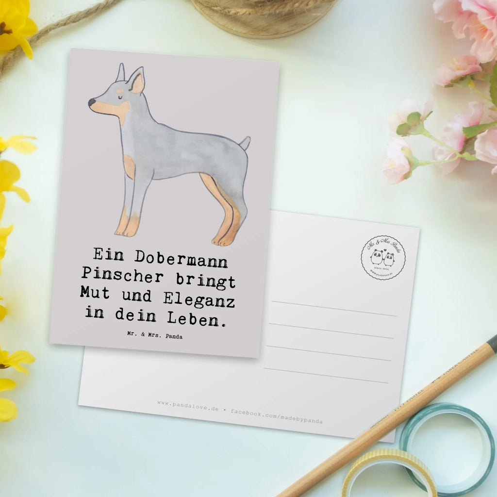 Postkarte Dobermann Pinscher Postkarte, Karte, Geschenkkarte, Grußkarte, Einladung, Ansichtskarte, Geburtstagskarte, Einladungskarte, Dankeskarte, Ansichtskarten, Einladung Geburtstag, Einladungskarten Geburtstag, Hund, Hunderasse, Rassehund, Hundebesitzer, Geschenk, Tierfreund, Schenken, Welpe