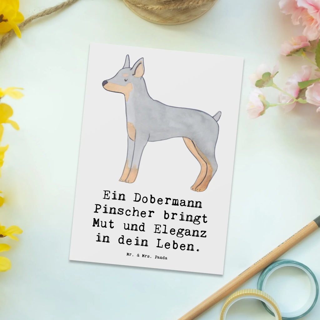 Postkarte Dobermann Pinscher Postkarte, Karte, Geschenkkarte, Grußkarte, Einladung, Ansichtskarte, Geburtstagskarte, Einladungskarte, Dankeskarte, Ansichtskarten, Einladung Geburtstag, Einladungskarten Geburtstag, Hund, Hunderasse, Rassehund, Hundebesitzer, Geschenk, Tierfreund, Schenken, Welpe