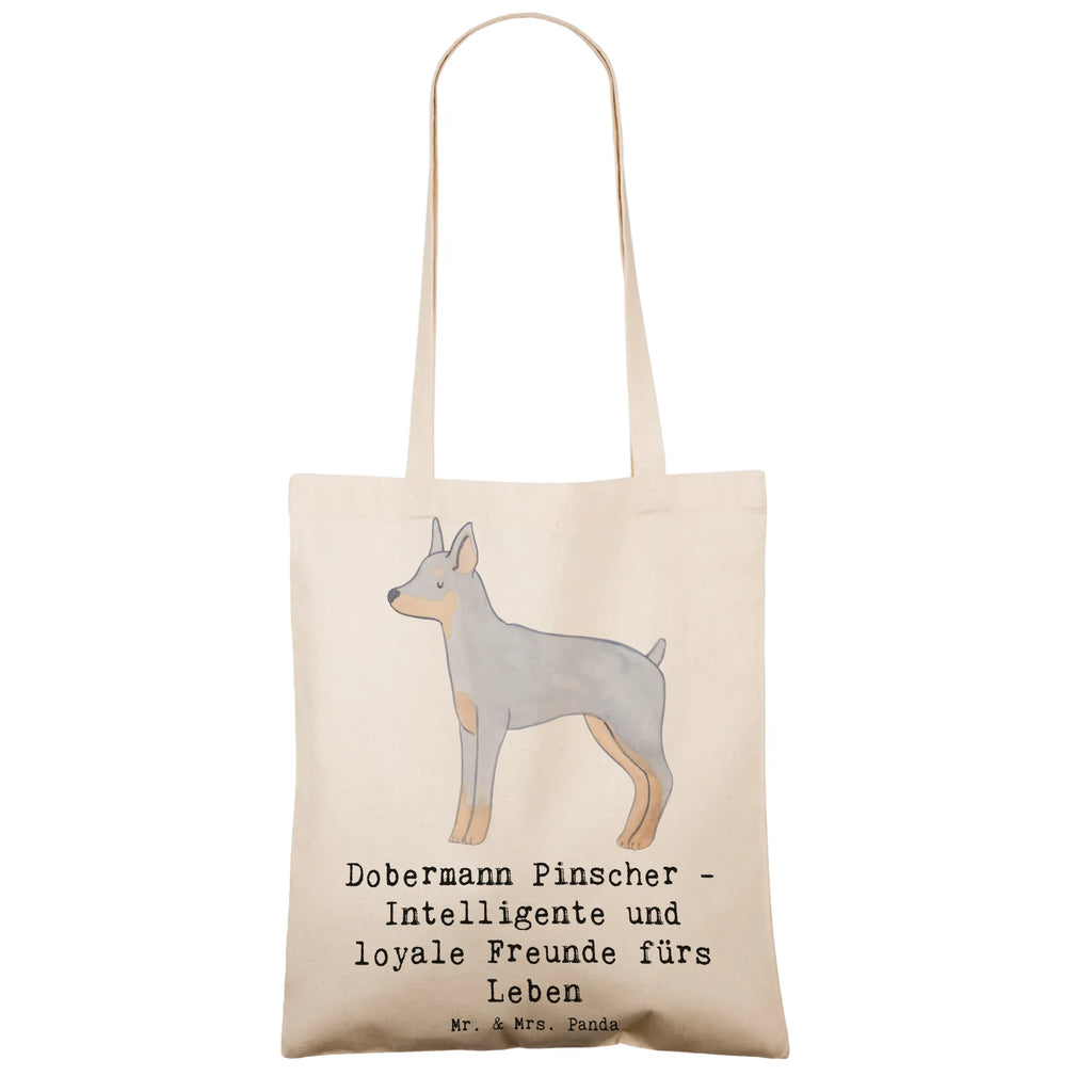 Tragetasche Dobermann Pinscher Freund Beuteltasche, Beutel, Einkaufstasche, Jutebeutel, Stoffbeutel, Tasche, Shopper, Umhängetasche, Strandtasche, Schultertasche, Stofftasche, Tragetasche, Badetasche, Jutetasche, Einkaufstüte, Laptoptasche, Hund, Hunderasse, Rassehund, Hundebesitzer, Geschenk, Tierfreund, Schenken, Welpe