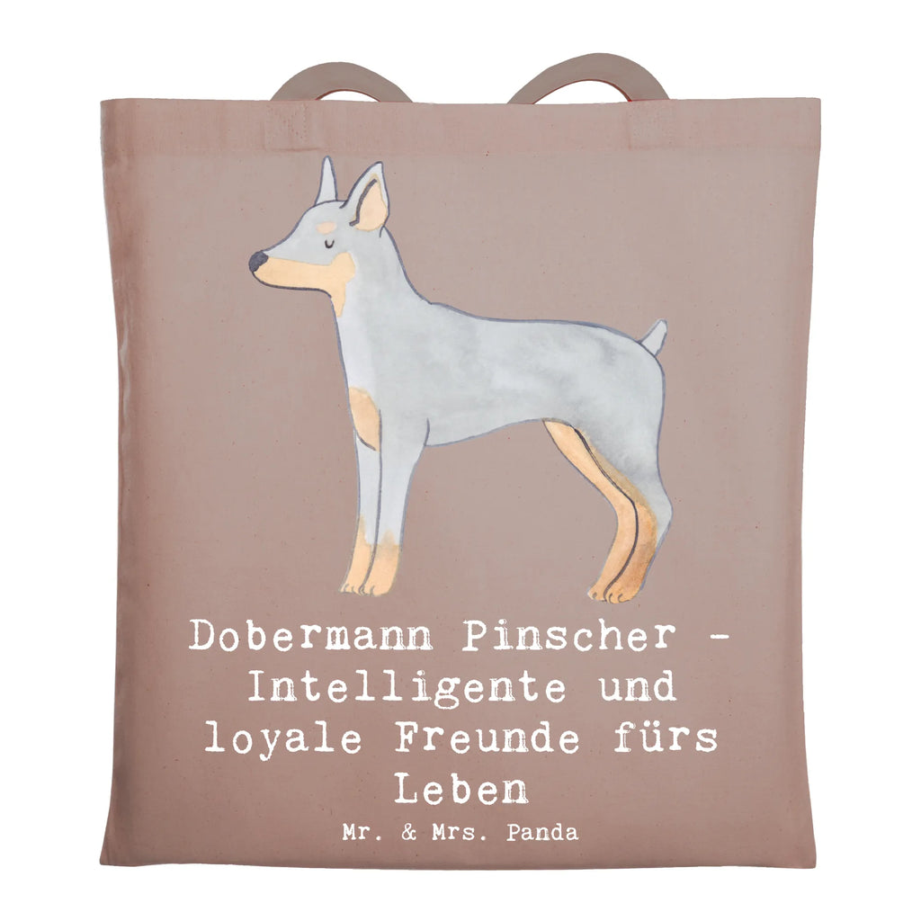 Tragetasche Dobermann Pinscher Freund Beuteltasche, Beutel, Einkaufstasche, Jutebeutel, Stoffbeutel, Tasche, Shopper, Umhängetasche, Strandtasche, Schultertasche, Stofftasche, Tragetasche, Badetasche, Jutetasche, Einkaufstüte, Laptoptasche, Hund, Hunderasse, Rassehund, Hundebesitzer, Geschenk, Tierfreund, Schenken, Welpe