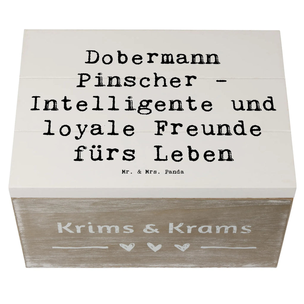 Holzkiste Spruch Dobermann Pinscher Freund Holzkiste, Kiste, Schatzkiste, Truhe, Schatulle, XXL, Erinnerungsbox, Erinnerungskiste, Dekokiste, Aufbewahrungsbox, Geschenkbox, Geschenkdose, Hund, Hunderasse, Rassehund, Hundebesitzer, Geschenk, Tierfreund, Schenken, Welpe