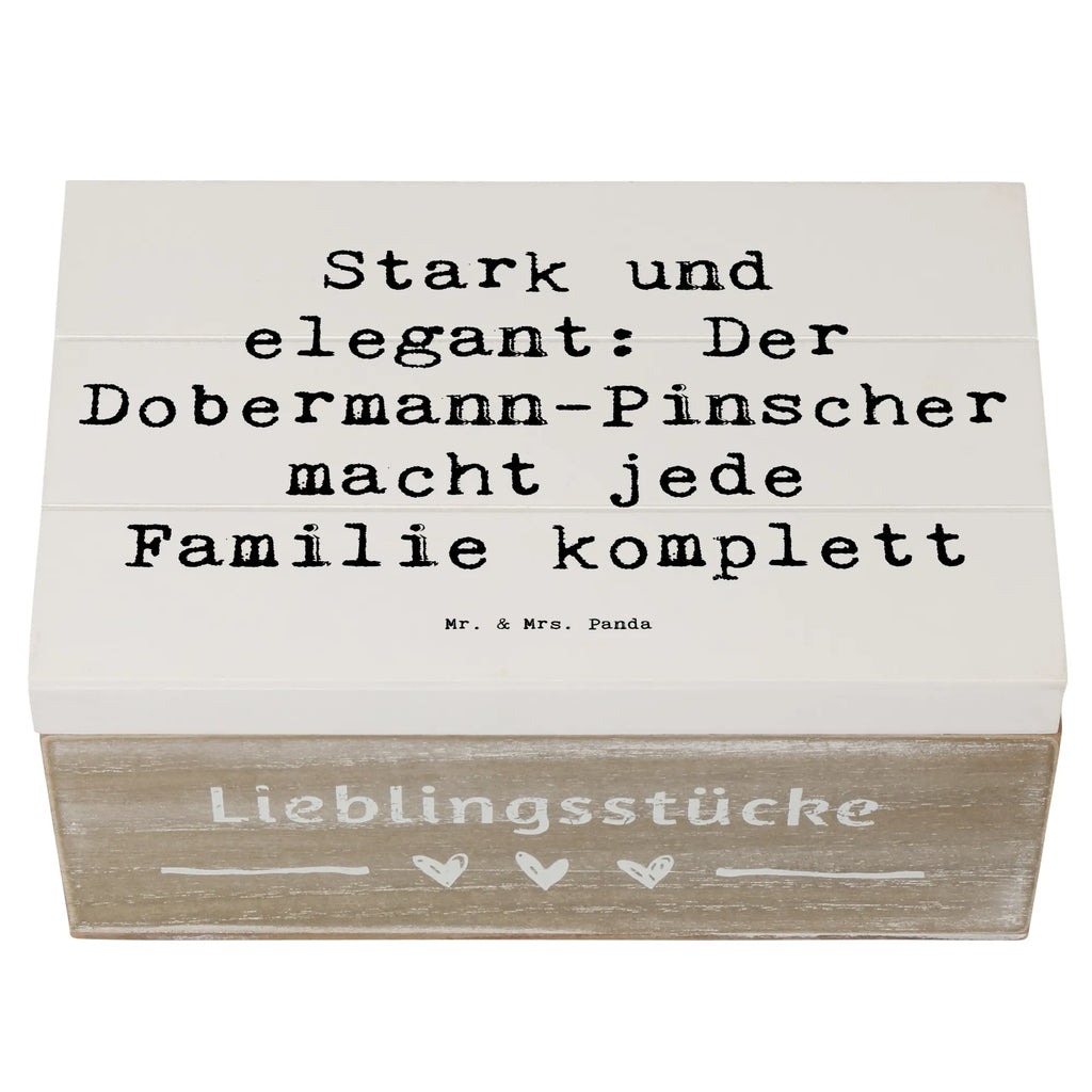 Holzkiste Spruch Dobermann Pinscher Holzkiste, Kiste, Schatzkiste, Truhe, Schatulle, XXL, Erinnerungsbox, Erinnerungskiste, Dekokiste, Aufbewahrungsbox, Geschenkbox, Geschenkdose, Hund, Hunderasse, Rassehund, Hundebesitzer, Geschenk, Tierfreund, Schenken, Welpe