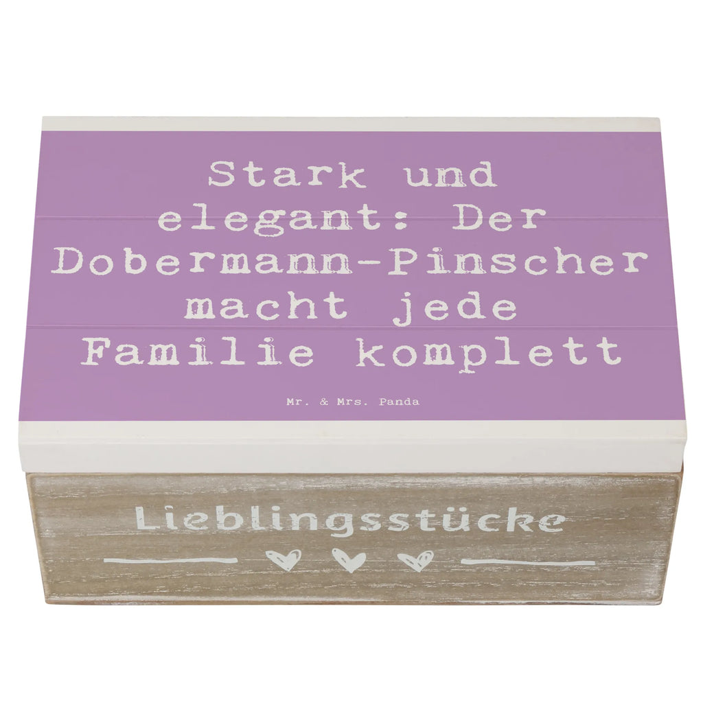 Holzkiste Spruch Dobermann Pinscher Holzkiste, Kiste, Schatzkiste, Truhe, Schatulle, XXL, Erinnerungsbox, Erinnerungskiste, Dekokiste, Aufbewahrungsbox, Geschenkbox, Geschenkdose, Hund, Hunderasse, Rassehund, Hundebesitzer, Geschenk, Tierfreund, Schenken, Welpe