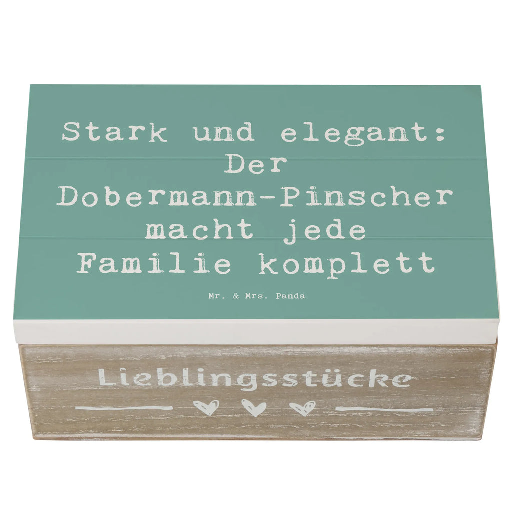 Holzkiste Spruch Dobermann Pinscher Holzkiste, Kiste, Schatzkiste, Truhe, Schatulle, XXL, Erinnerungsbox, Erinnerungskiste, Dekokiste, Aufbewahrungsbox, Geschenkbox, Geschenkdose, Hund, Hunderasse, Rassehund, Hundebesitzer, Geschenk, Tierfreund, Schenken, Welpe