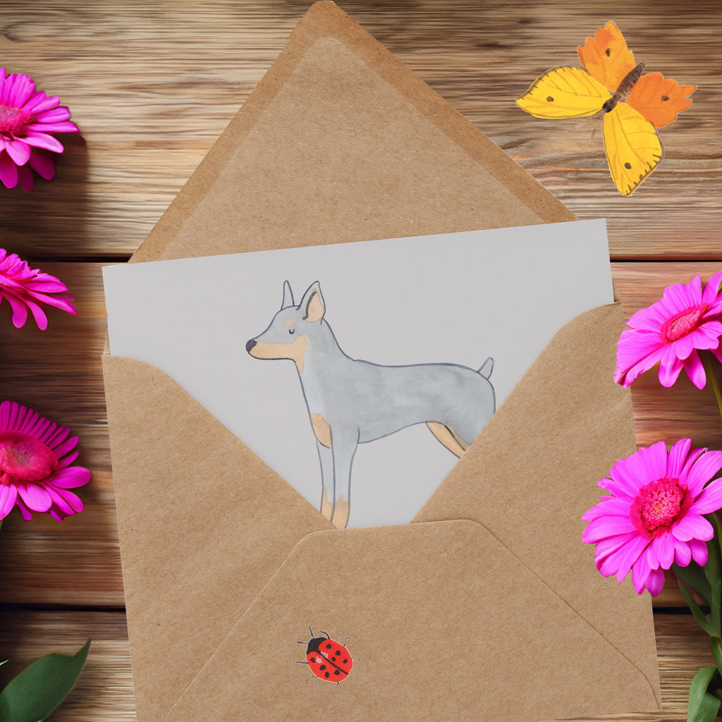 Deluxe Karte Dobermann Pinscher Freund Karte, Grußkarte, Klappkarte, Einladungskarte, Glückwunschkarte, Hochzeitskarte, Geburtstagskarte, Hochwertige Grußkarte, Hochwertige Klappkarte, Hund, Hunderasse, Rassehund, Hundebesitzer, Geschenk, Tierfreund, Schenken, Welpe