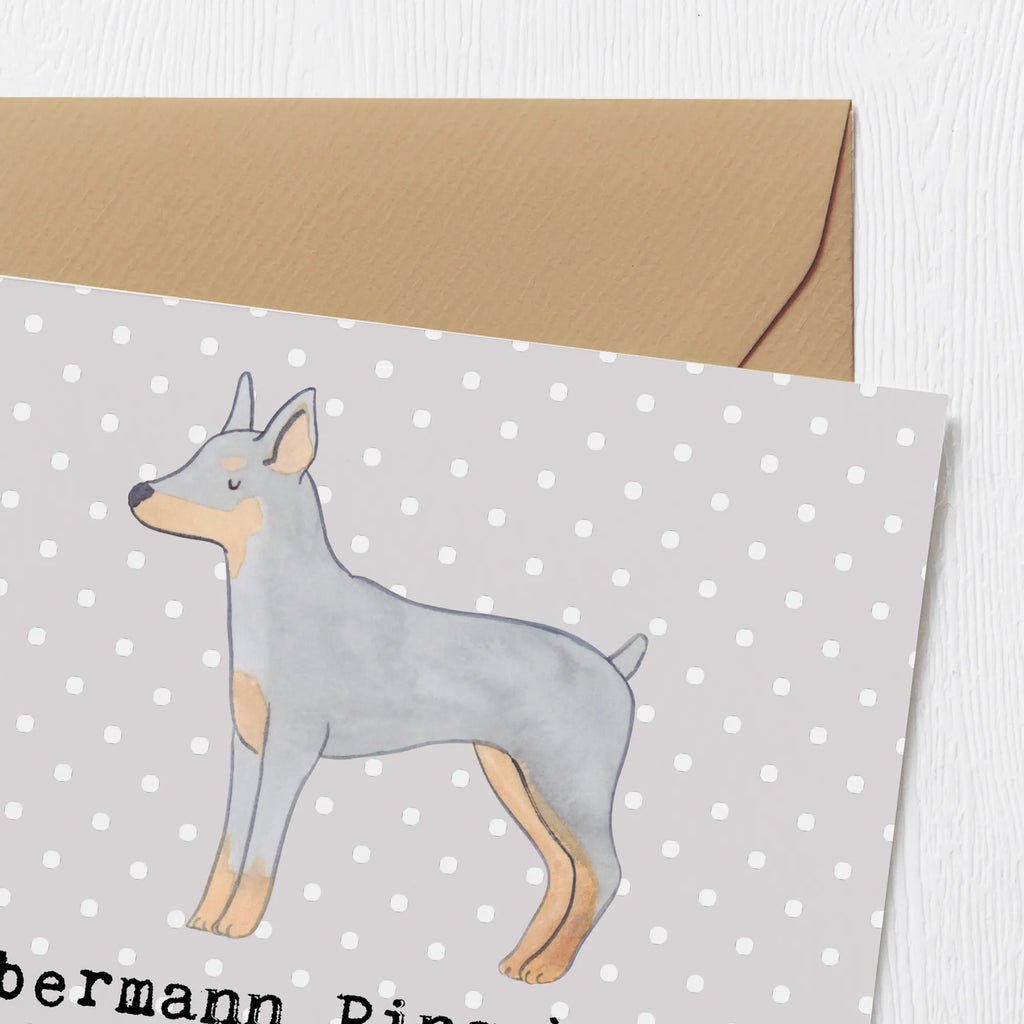 Deluxe Karte Dobermann Pinscher Freund Karte, Grußkarte, Klappkarte, Einladungskarte, Glückwunschkarte, Hochzeitskarte, Geburtstagskarte, Hochwertige Grußkarte, Hochwertige Klappkarte, Hund, Hunderasse, Rassehund, Hundebesitzer, Geschenk, Tierfreund, Schenken, Welpe